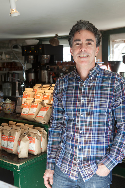 Dave’s Coffee owner David Lanning has grown his small coffee shop in Charlestown to a nationally recognized brand