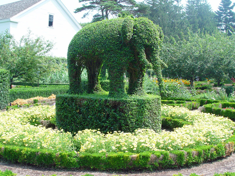 Green Animals Topiary Garden in Portsmouth