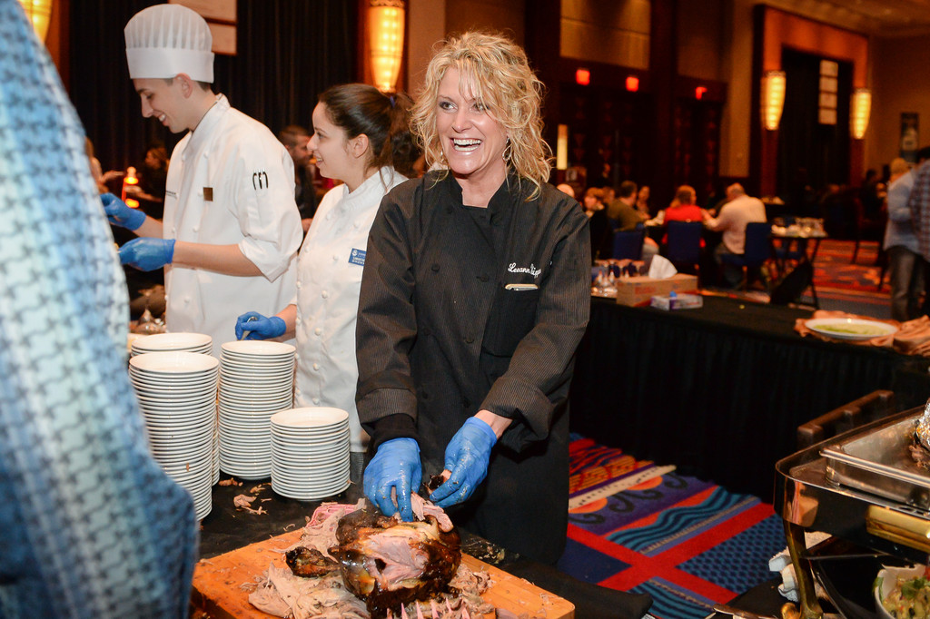 Chef Leann Whippen at the Celebrity Chef Dine Around