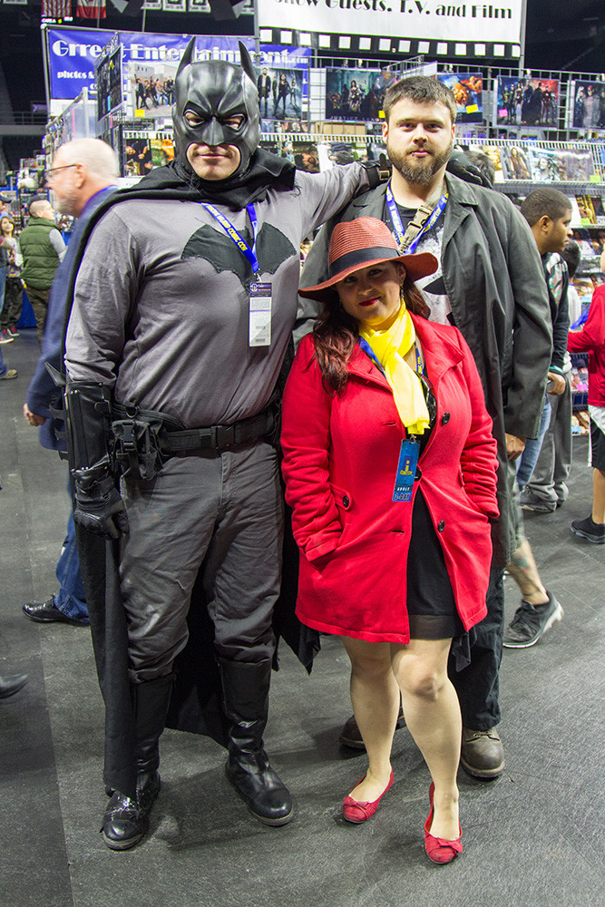 Batman, Carmen Sandiego and a surprisingly cheerful Punisher.