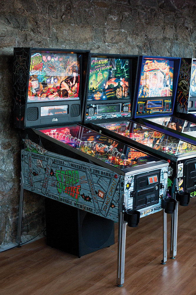 Flip Side in Westerly is a high scoring combination of classic pinball and local brews