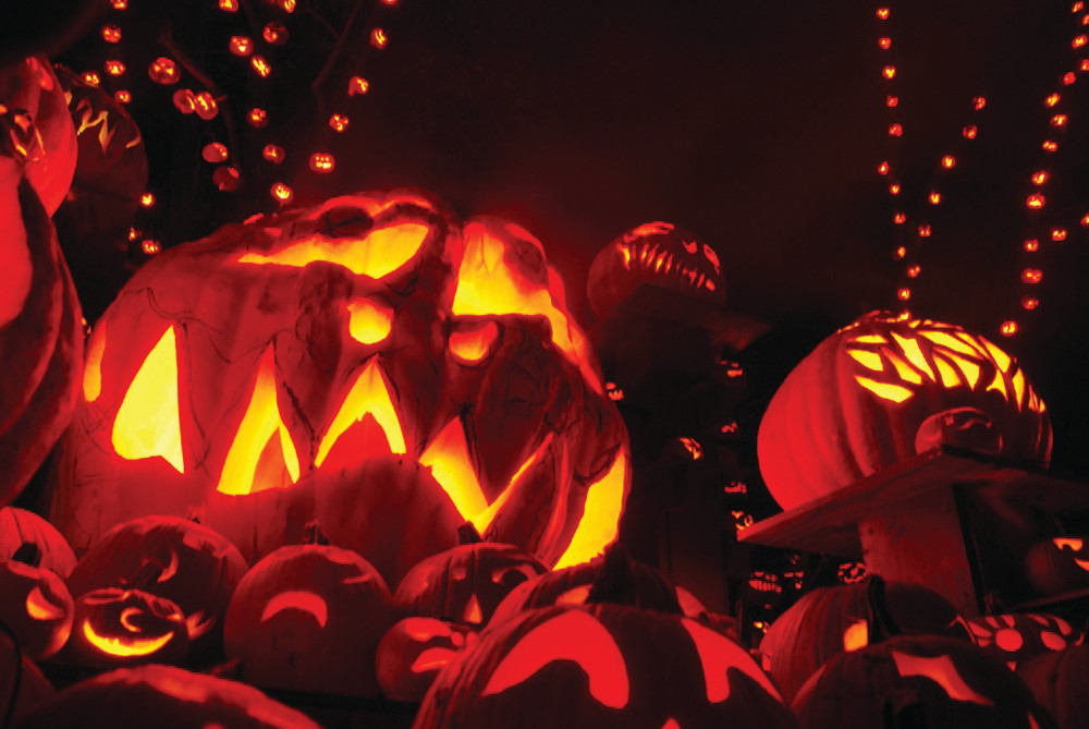 Take a haunted stroll through the pumpkin patch at Roger WIlliams Park Zoo's The Jack-O-Lantern Spectacular