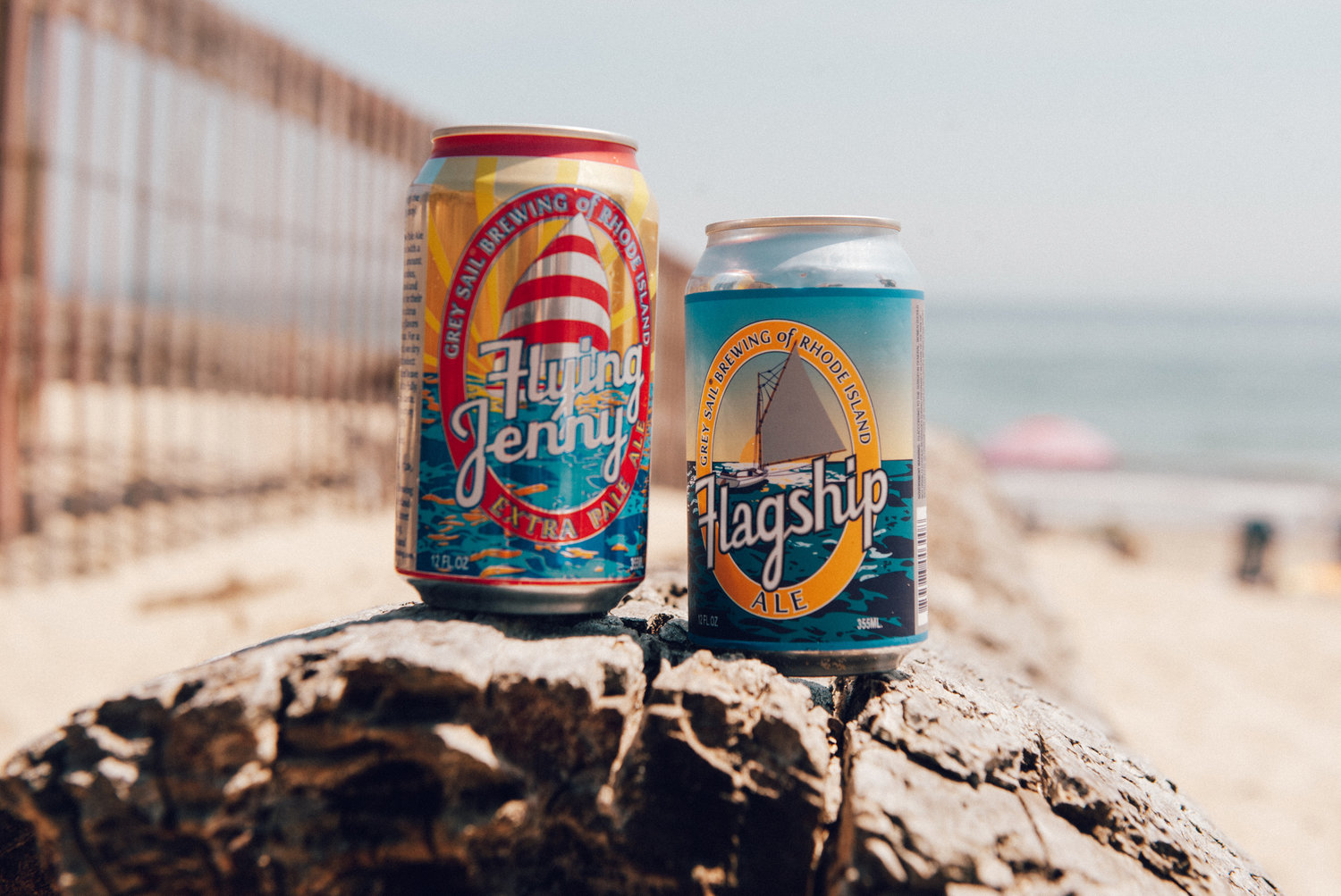 Grey Sail is known for its colorful cans and craft brews sporting fun, coastal names