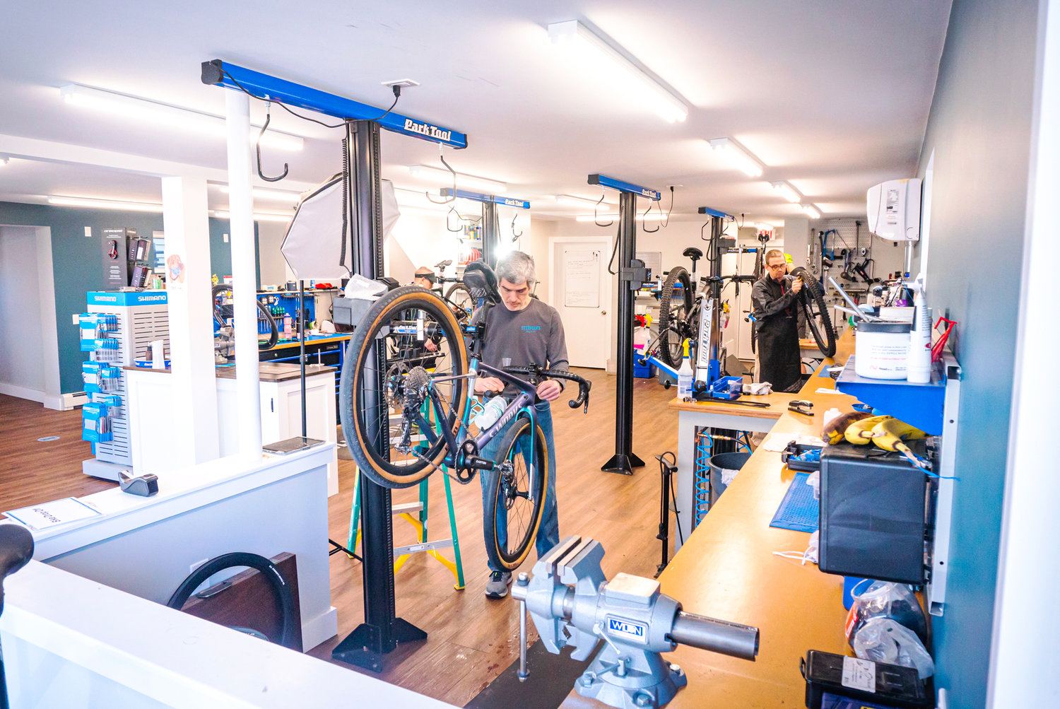 New state-of-the-art service center at Stedman’s Bike Shop