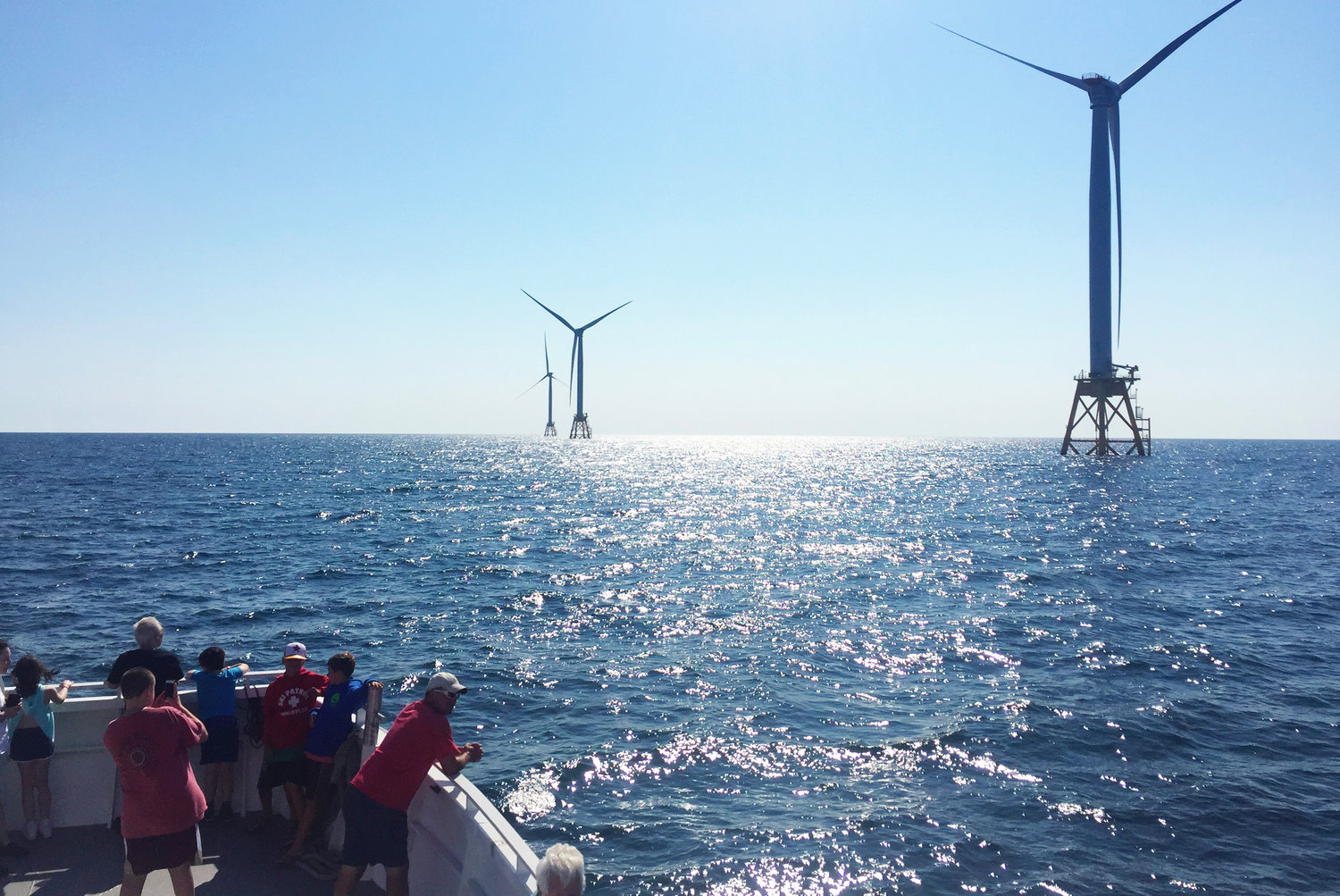 Block Island Wind Farm is the country’s first off-shore wind farm