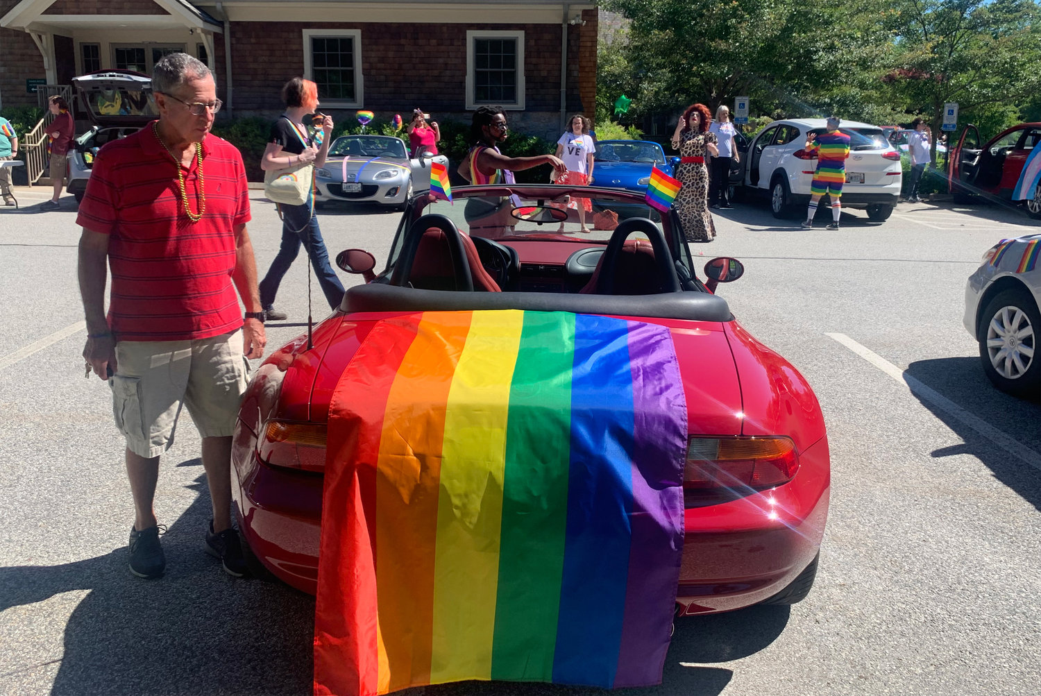 The annual Pride Month celebration originated as a car parade