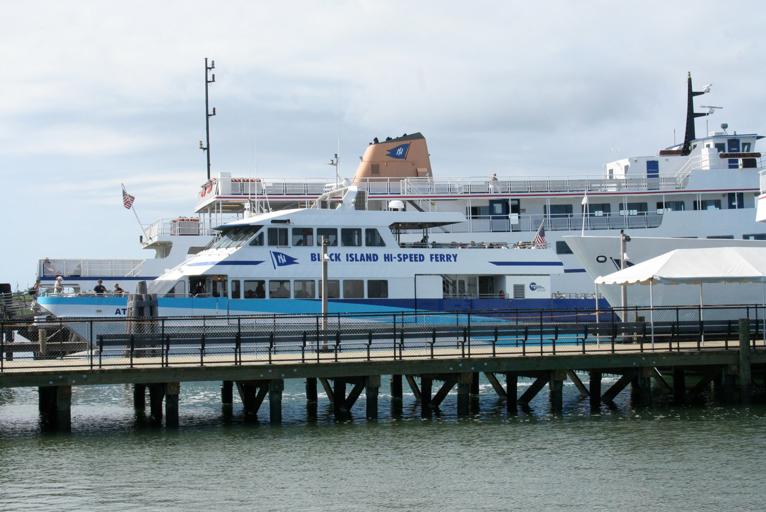 Board the high-speed or traditional ferry for an island getaway