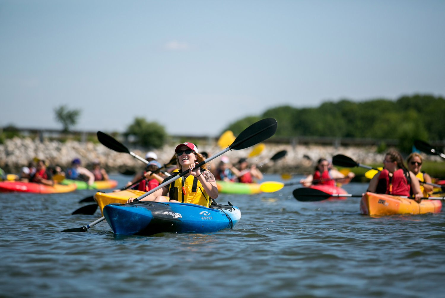 Rentals from Narrow River Kayaks encourage water adventures