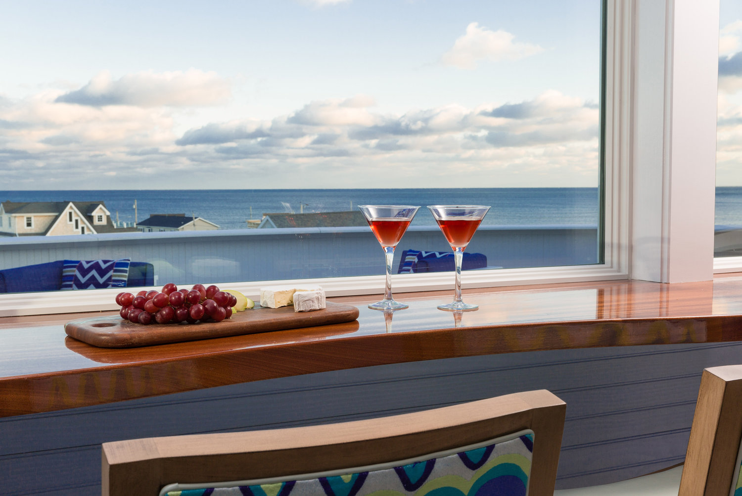 Beachy poolside eats and a rooftop deck are all part of the Chair 5 experience