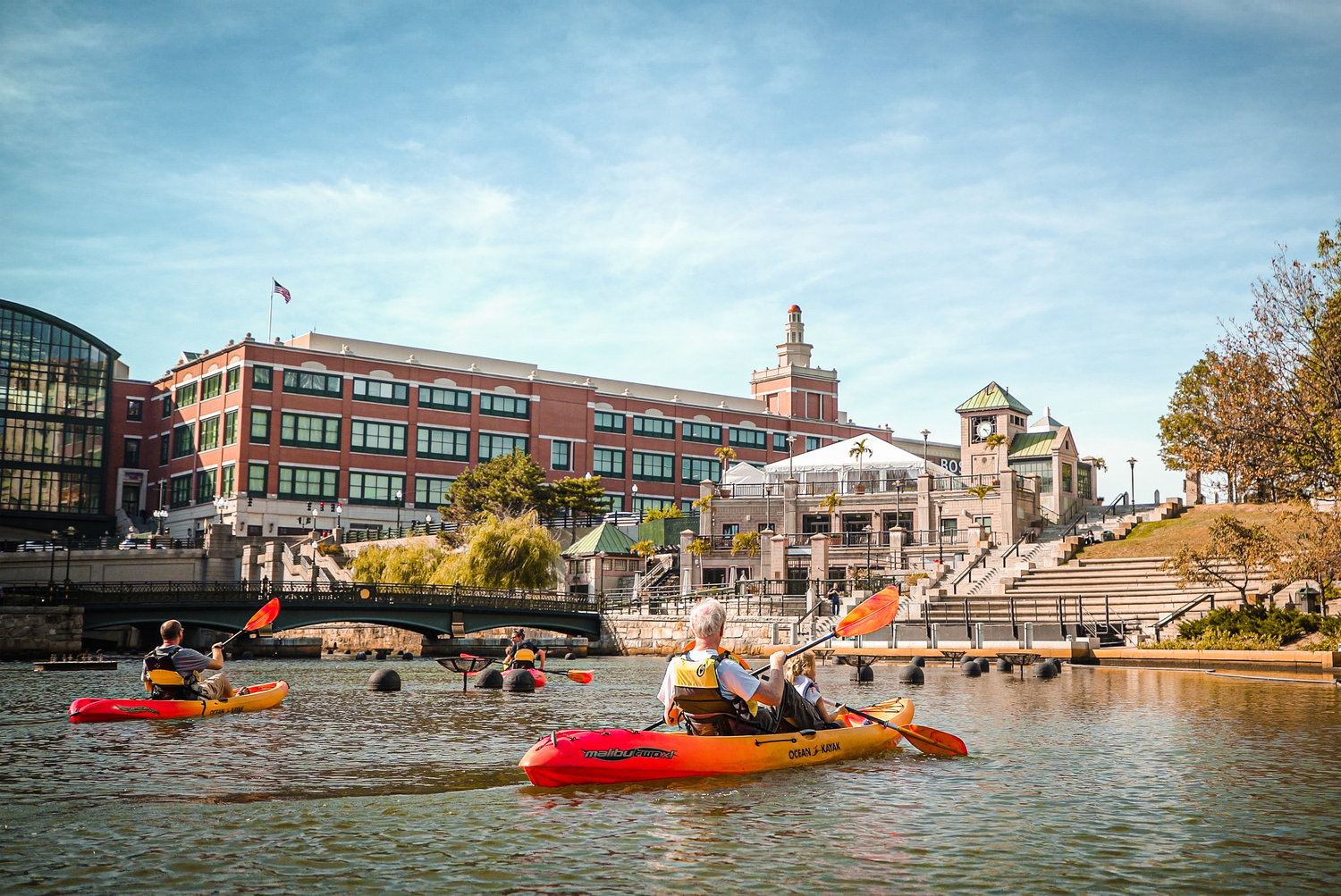 See the city from the water with rentals from Providence Kayak