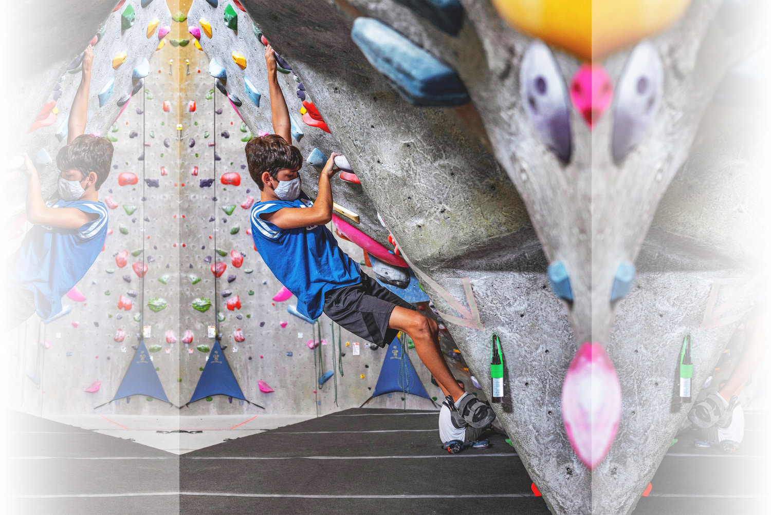 Test your climbing prowess at Rock Spot Indoor Climbing