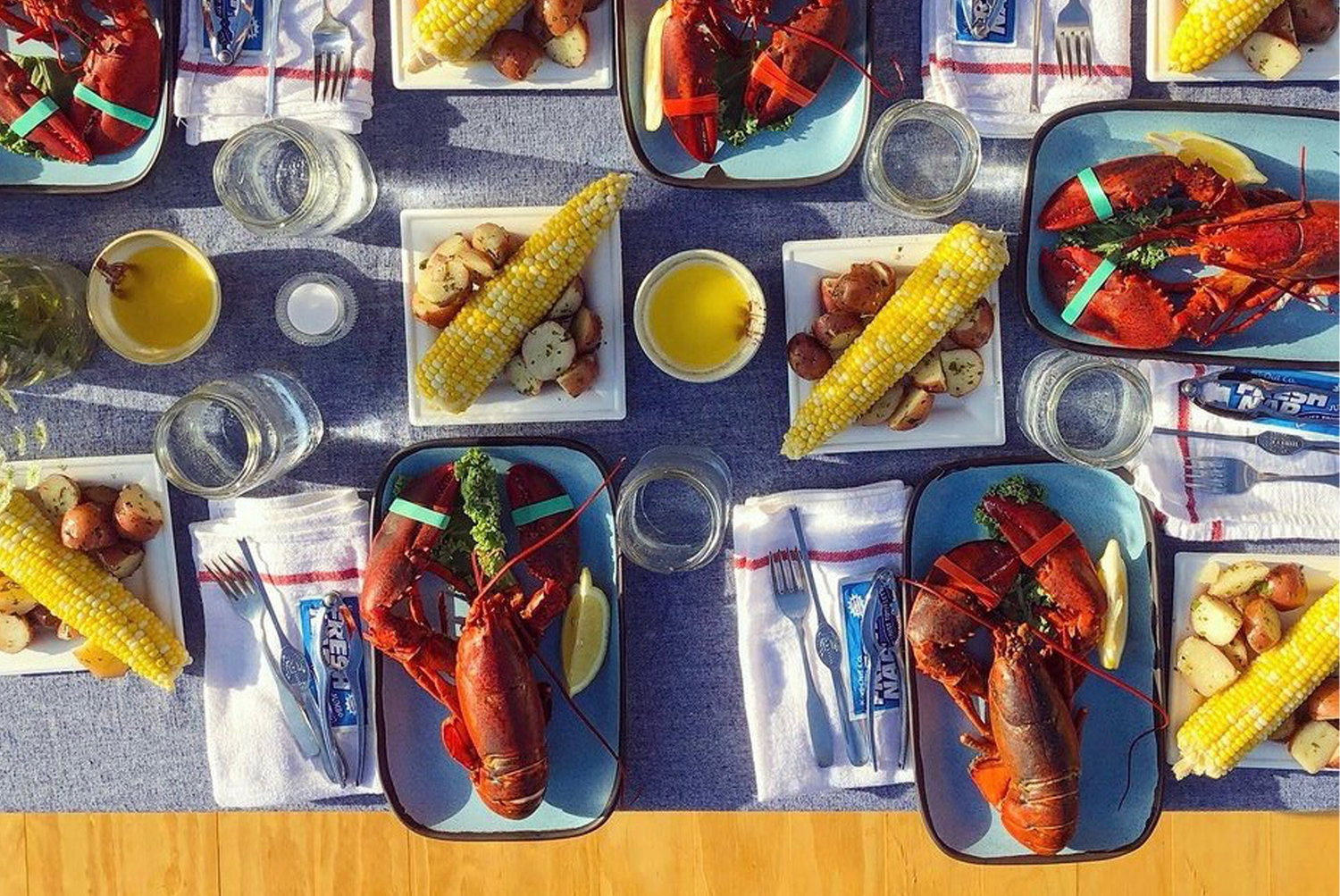 A Howarth Family Lobster Bake is an essential Block Island dining experience, and it comes to your home or rental
