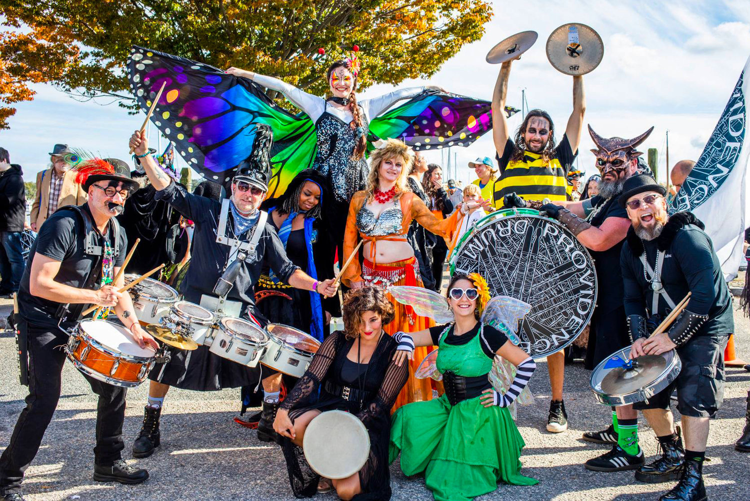 Providence Drum Troupe joins this year’s Witches Dance in Wickford