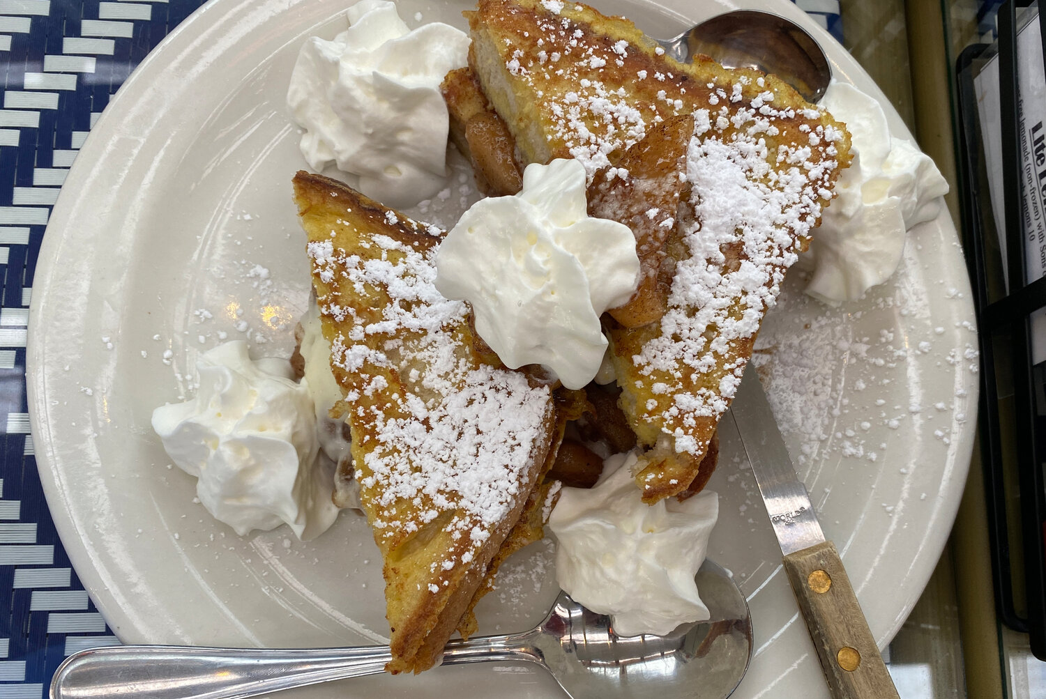 A French toast option from Jiggers South