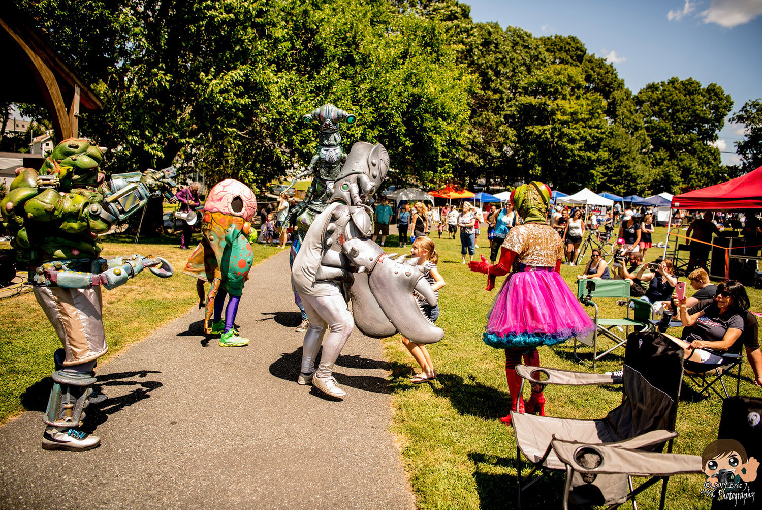 The Looff Arts Festival promises creative fun for all ages (and BIG NAZO space creatures!)