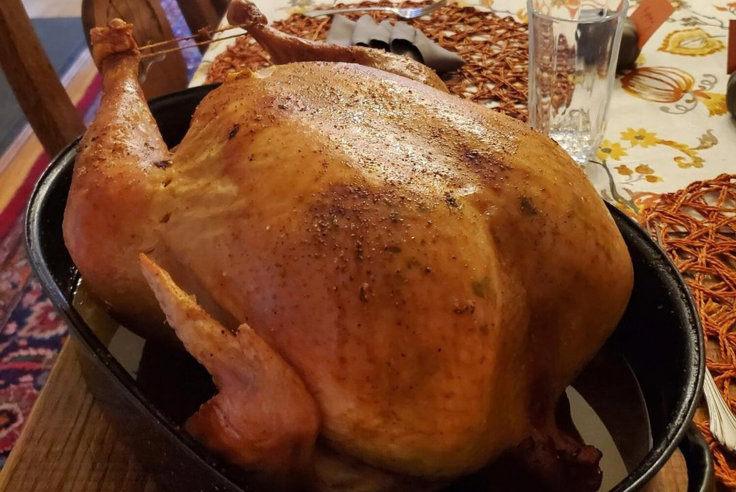 Thanksgiving turkey at the Ragosta household