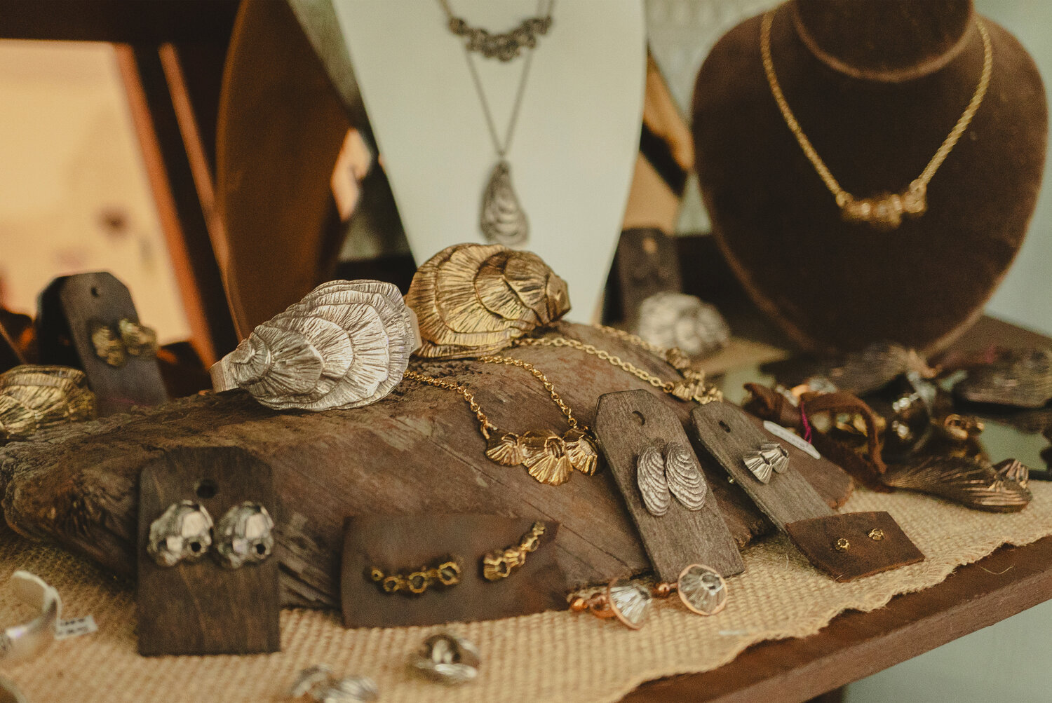 Coastal inspired jewelry at MarMar Boutique